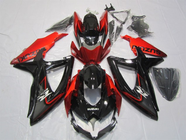 GSXR 1000 K7 07-08 - Negro Rojo