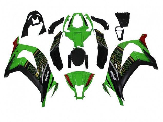 ZX10R 11-15 - Verde Negro