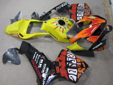 CBR 600 RR 03-04 - Amarillo Negro Repsol 46