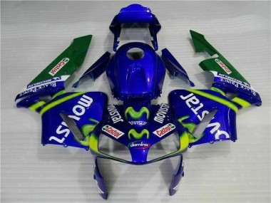 CBR 600 RR 03-04 - Azul Verde Movistar Castrol