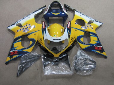 GSXR 1000 K1 00-02 - Amarillo Azul Corona Extra