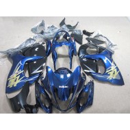 GSXR 1300 Hayabusa 08-19 - Azul Blanco Oro Calcomanía