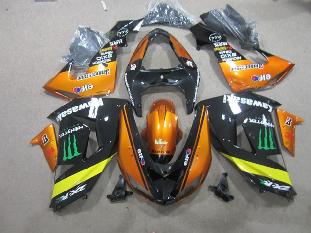 ZX10R 06-07 - Negro Naranja Monster