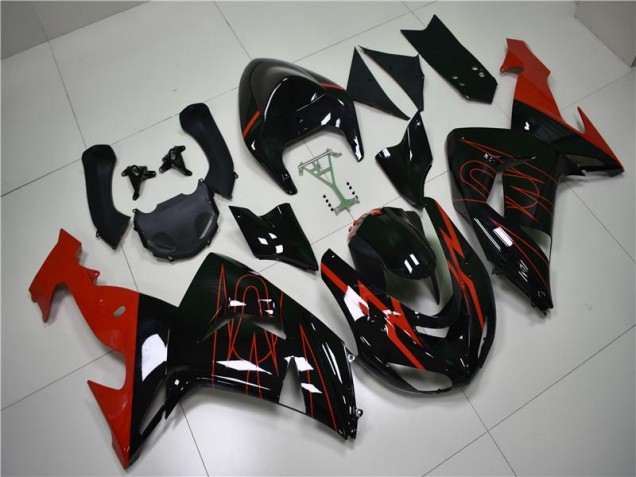 ZX10R 06-07 - Negro Rojo