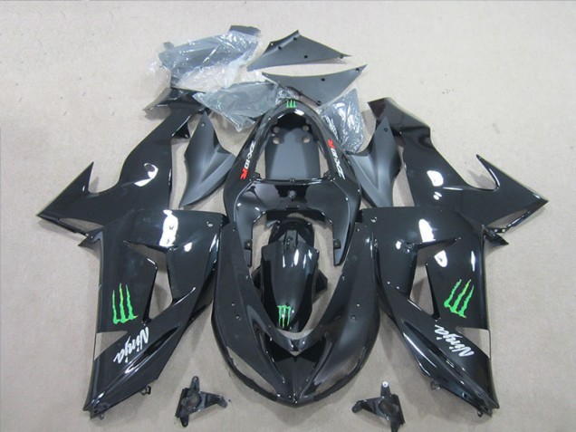 ZX10R 06-07 - Negro Verde Monster Ninja