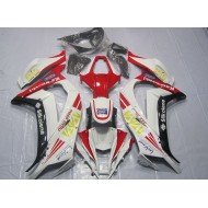 ZX10R 11-15 - Blanco Rojo Silkolene