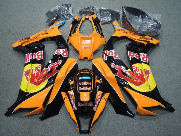 ZX10R 11-15 - Negro Naranja Red Bull