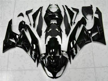 ZX6R 09-12 - Negro Blanco Ninja