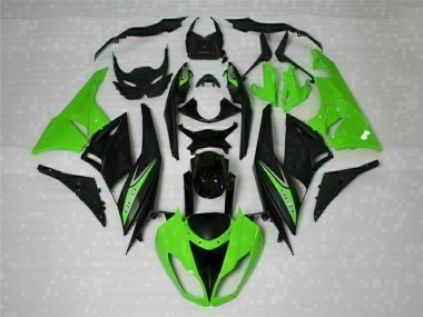 ZX6R 09-12 - Negro Verde 636