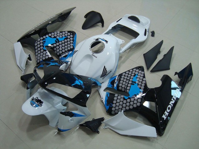 CBR 600 RR 03-04 - Blanco Negro Azul