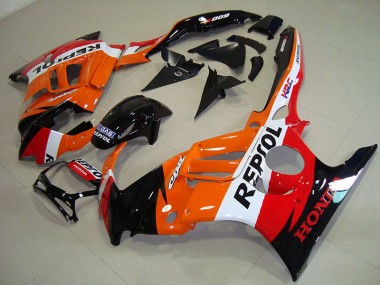 CBR 600 F3 95-98 - Negro Naranja Repsol