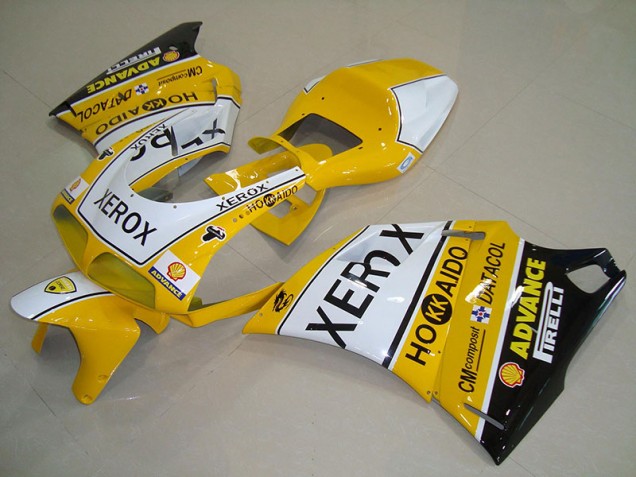 Ducati 748 916 996 996S 93-05 - Amarillo Blanco Xerox